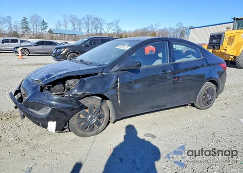 2016 Hyundai Accent Se z USA, uszkodzony, nr VIN KMHCT4AE7GU077775